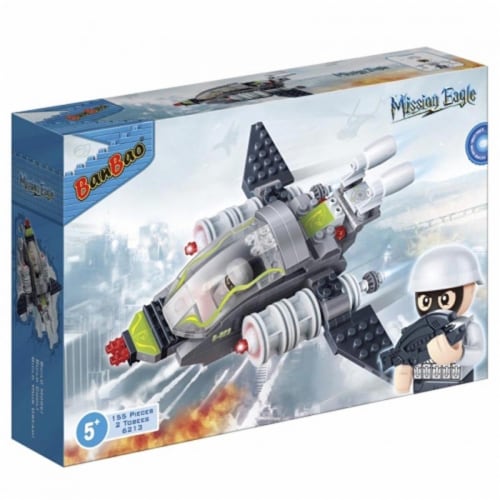 Combat Fighter (155 Pcs) Perspective: front