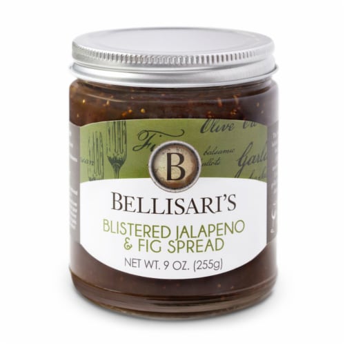 Bellisari's Blistered Jalapeno & Fig Spread Perspective: front