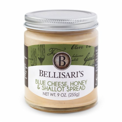 Bellisari's Blue Cheese Honey & Shallot Spread Perspective: front