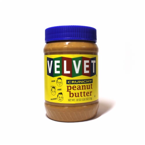 Velvet® Crunchy Peanut Butter Perspective: front