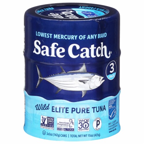 Safe Catch Elite Pure Wild Tuna Perspective: front