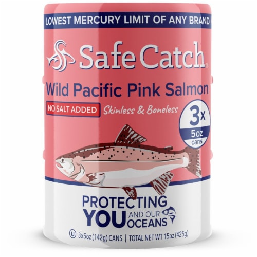 Safe Catch® Wild Pacific Pink Salmon, 3 ct / 5 oz - Kroger