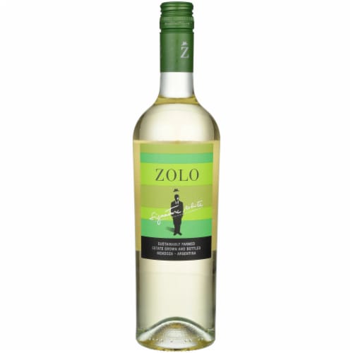 Zolo Signature Chardonnay Argentian White Wine Perspective: front