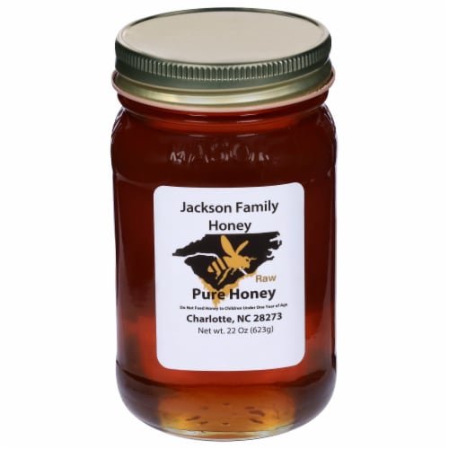 Jackson Family Raw Pure Honey Perspective: front