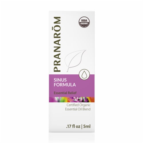 Pranarom Sinus Formula Essential Oil Blend Perspective: front