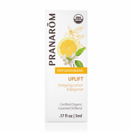 Pranarom Uplift Essential Oil Diffusion Blend Perspective: front
