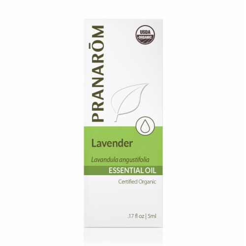 Pranarom Lavender Essential Oil Perspective: front