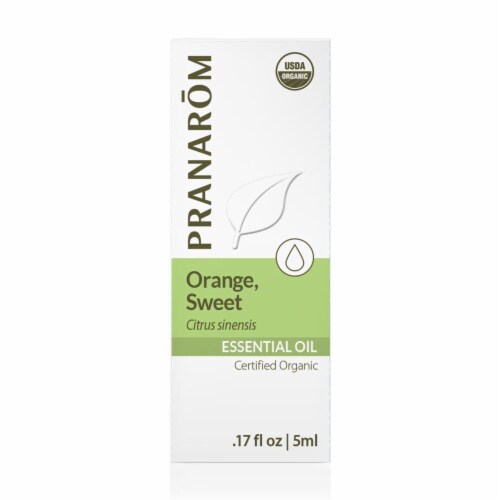 Pranarom Orange Sweet Essential Oil Perspective: front