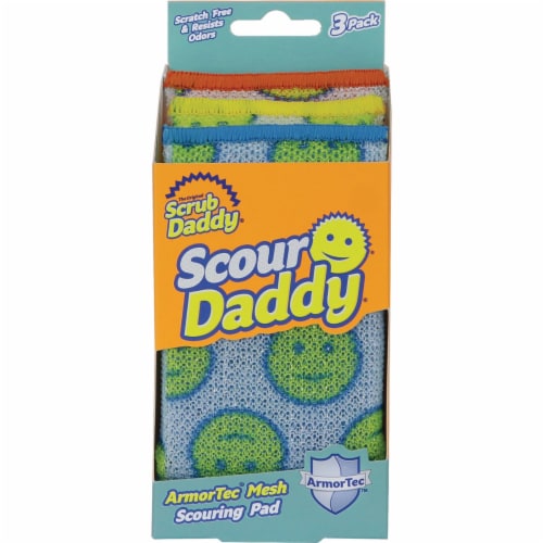Scrub Daddy® Scour Daddy Mesh Scouring Pad Perspective: front
