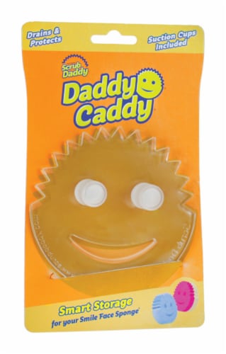 Scrub Daddy Daddy Caddy - Clear Perspective: front