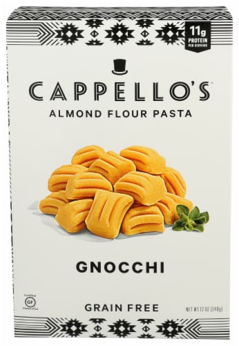 Cappello's Gnocchi Almond Flour Pasta Perspective: front