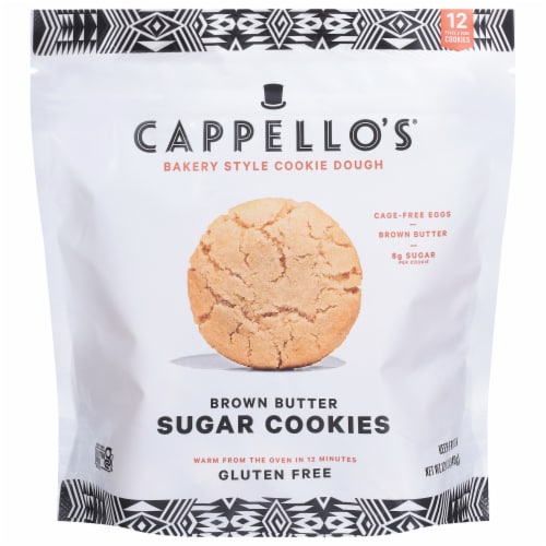 Cappello's Frozen Brown Butter Sugar Cookie Dough Perspective: front
