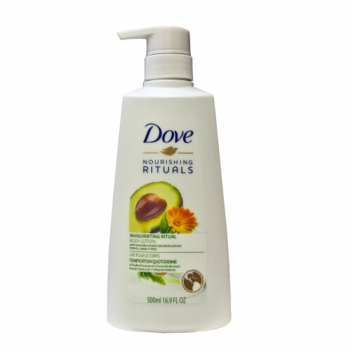 Dove Nourishing Rituals Invigorating Ritual Body Lotion Perspective: front