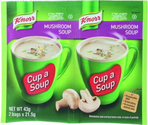 Knorr Mushroom Soup Packets Perspective: front