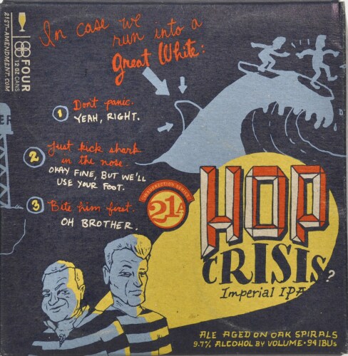 21st Amendment Insurrection Series Ale Perspective: front
