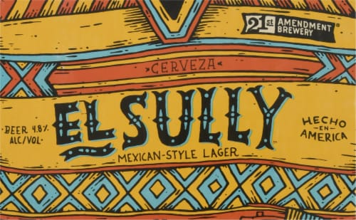 21st Amendment El Sully Lager Perspective: front