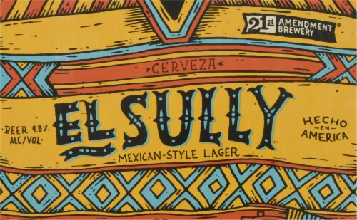 21st Amendment El Sully Lager Perspective: front