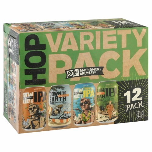 21st Amendment® Hop Variety Pack Perspective: front