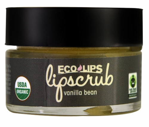Eco Lips  Lipscrub   Vanilla Bean Perspective: front