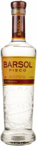Barsol Pisco Brandy Perspective: front