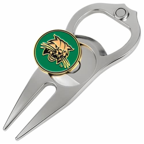 Hat Trick Openers 6 In 1 Golf Divot Tool - Ohio Bobcats Perspective: front