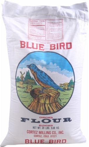 Blue Bird Flour Perspective: front