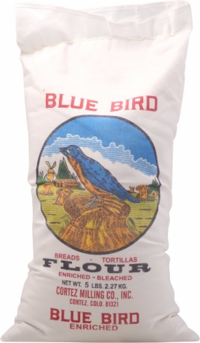 Blue Bird Flour Perspective: front