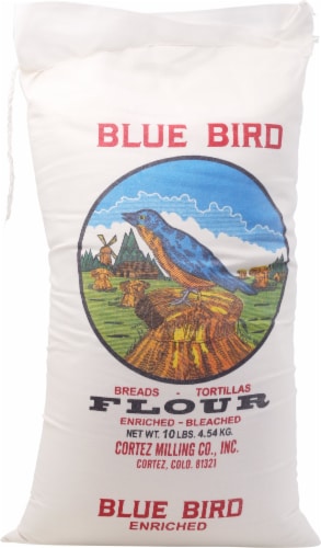 Blue Bird Flour Perspective: front