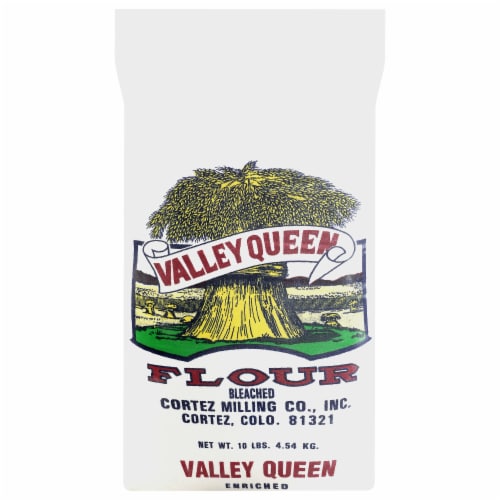 Valley Queen Enriched Bleached White Flour Perspective: front