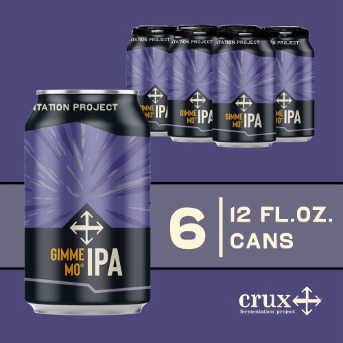 Crux Fermentation Project Gimme Mo IPA Craft Beer Perspective: front