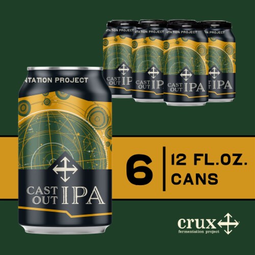 Crux Fermentation Project Cast Out IPA Craft Beer Perspective: front
