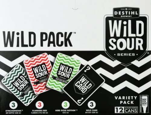 DESTIHL Brewery Wild Sour Variety Pack Perspective: front