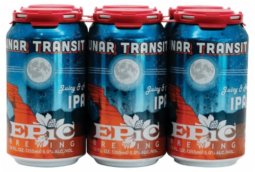 Epic Brewing Co. Lunar Transit IPA Perspective: front