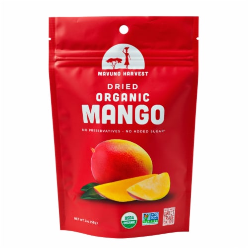 Mavuno Harvest Dried Mango Perspective: front