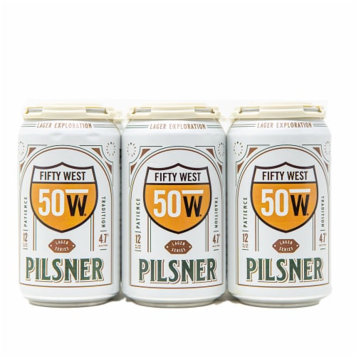 Fifty West Brewing Pilsner Perspective: front