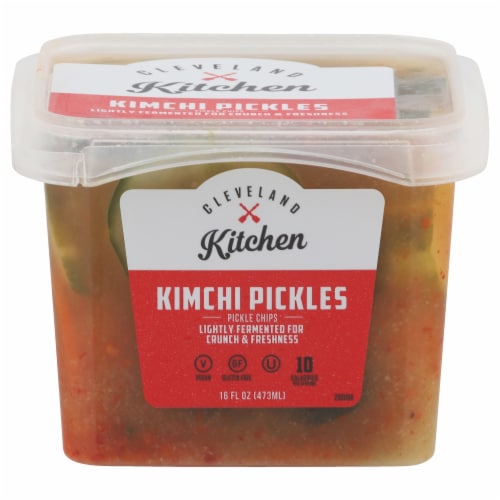 Cleveland Kitchen Kimchi Pickle Chips Perspective: front