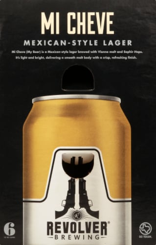 Revolver Brewing Mi Cheve Mexican-Style Lager Perspective: front