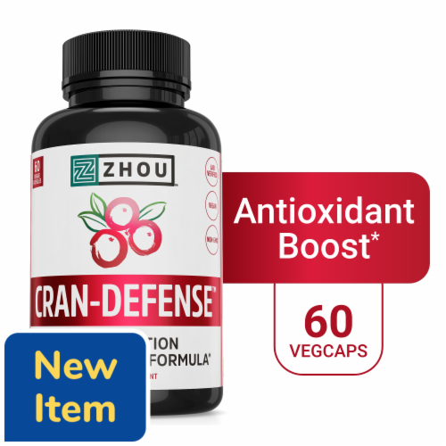 Zhou D-Mannose with Cranberry XBAC™ Perspective: front