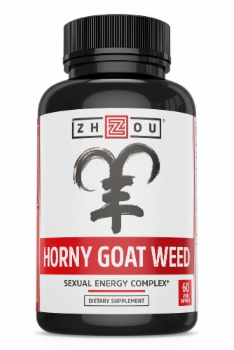 Zhou® Horny Goat Weed Vitamin Supplements Perspective: front