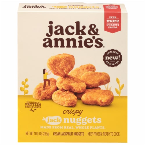 jack & annie's® Crispy Jackfruit Nuggets Perspective: front