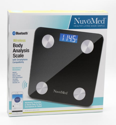 NuvoMed Wireless Body Analysis Scale Perspective: front