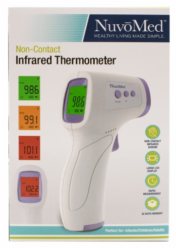 NuvoMed™ Non-Contact Infrared Thermometer, 1 ct - Kroger