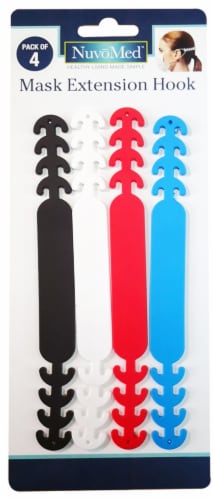 NuvoMed Mask Extention Hook Pack Perspective: front