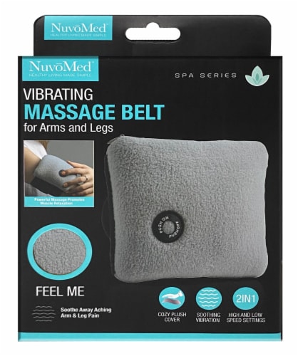 NuvoMed Vibrating Massage Belt fo Arms and Legs Perspective: front