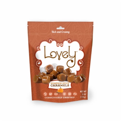 Lovely Pumpkin Spice Caramels Perspective: front