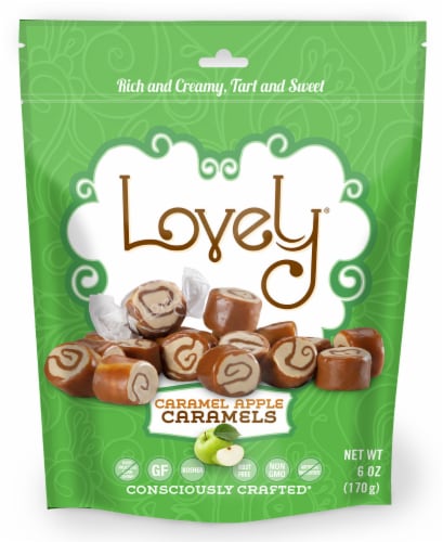 Lovely Caramel Apple Caramels Perspective: front