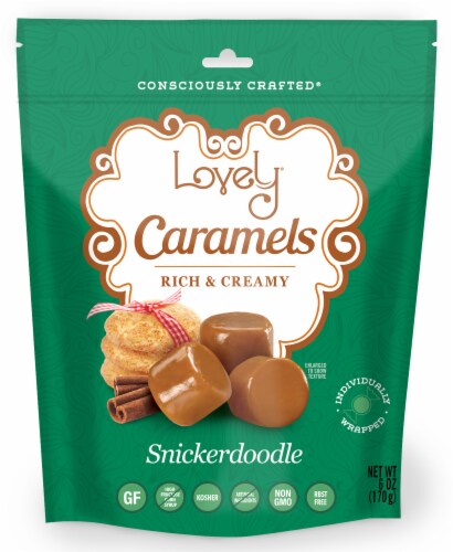 Lovely. Snickerdoodle Caramels Perspective: front