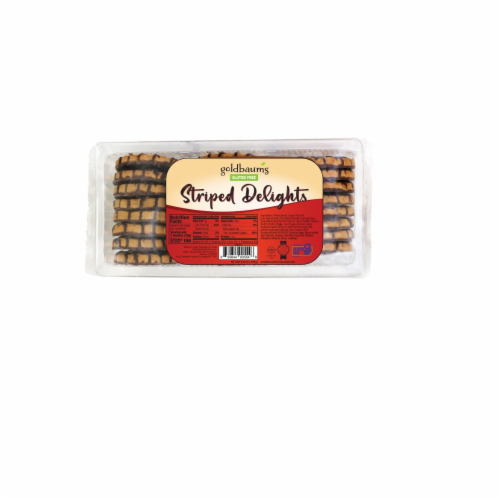 Goldbaums Gluten Free Striped Delights Cookies Perspective: front