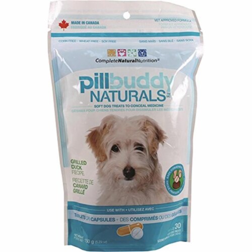 Pet Food Experts 30200944 150 g Complete Natural Nutrition Pill Buddy Duck Dog Treat UPC06091 1 Ralphs
