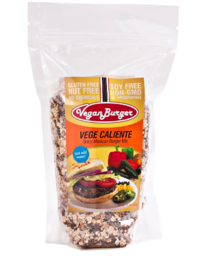 Vegan Burger (9 Patties) - Vege Caliente Perspective: front
